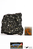 08853 - Top Rare Polished Thin Section NWA Carbonaceous Chondrite CV3 Type - 7.482 g