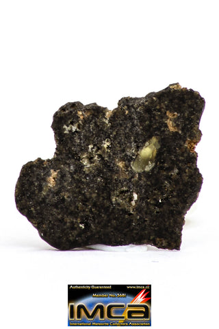 08867 - Extremely Rare NWA 12879 Angrite Achondrite Meteorite Thin Section 0,182g