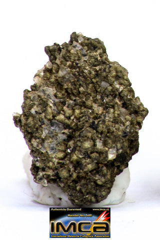 08871 - MARTIAN NWA 6963 Shergottite Meteorite 0.441 g Thin Section with Fusion Crust