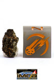 08874 - MARTIAN NWA 6963 Shergottite Meteorite 0.477 g Thin Section with Fusion Crust