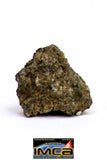 08876 - MARTIAN NWA 6963 Shergottite Meteorite 0.474 g Thin Section with Fusion Crust
