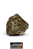 08876 - MARTIAN NWA 6963 Shergottite Meteorite 0.474 g Thin Section with Fusion Crust
