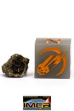 08876 - MARTIAN NWA 6963 Shergottite Meteorite 0.474 g Thin Section with Fusion Crust