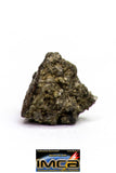08877 - MARTIAN NWA 6963 Shergottite Meteorite 0.368 g Thin Section with Fusion Crust