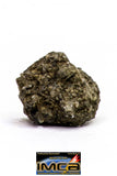 08877 - MARTIAN NWA 6963 Shergottite Meteorite 0.368 g Thin Section with Fusion Crust