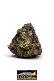 08877 - MARTIAN NWA 6963 Shergottite Meteorite 0.368 g Thin Section with Fusion Crust