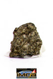 08880 - MARTIAN NWA 6963 Shergottite Meteorite 0.186 g Thin Section with Fusion Crust