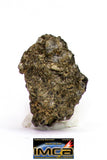 08881 - MARTIAN NWA 6963 Shergottite Meteorite 0.226 g Thin Section with Fusion Crust