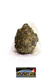 08887 - MARTIAN NWA 6963 Shergottite Meteorite 0.114 g Thin Section with Fusion Crust