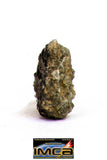 08888 - MARTIAN NWA 6963 Shergottite Meteorite 0.089 g Thin Section with Fusion Crust