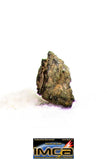 08892 - MARTIAN NWA 6963 Shergottite Meteorite 0.014 g Thin Section with Fusion Crust