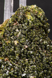 07811 - Slender Grass Green Epidote Crystals on Matrix Imilchil Mine Morocco