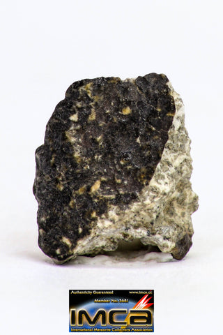 08907 - Fragment 0.957 g NWA Monomict Eucrite Achondrite with Fresh Fusion Crust Meteorite