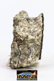 08909 - Fragment 1.279 g NWA Monomict Eucrite Achondrite with Fresh Fusion Crust Meteorite