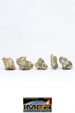08913 - Fragments 6.954 g NWA Monomict Eucrite Achondrite with Fresh Fusion Crust Meteorites