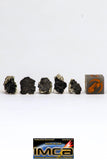 08918- Fragments 2.585 g NWA Monomict Eucrite Achondrite with Fresh Fusion Crust Meteorites