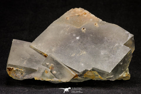 20856 - Top Pale Blue Fluorite Crystals on Matrix Hameda Fluorite Mine South Morocco