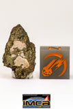 08981 - Top Rare 1.135 g NWA Unclassified Ureilite Achondrite Meteorite Polished Section