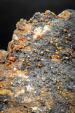 06260 -  Beautiful Red Vanadinite Crystals Cluster from Mibladen Mining District, Midelt Province, Morocco