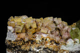 20864 - Lustrous Yellow Green Apatite Crystals on Feldspar Matrix - Imilchil (Morocco)