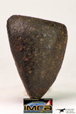 09021 - Complete Oriented NWA Unclassified Ordinary Chondrite Meteorite 155.1 g With Fusion Crust