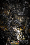 22300 - Sericho Pallasite Meteorite Polished Thin Section Fell in Kenya 15.903 g