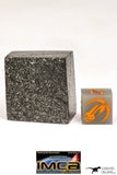 09062 - Top Beautiful NWA Cut and Polished Enstatite Chondrite EL6 25 g Geometric Shape