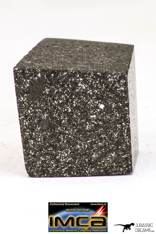 09065 - Top Beautiful NWA Cut and Polished Enstatite Chondrite EL6 11.2 g Geometric Shape