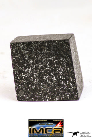 09066 - Top Beautiful NWA Cut and Polished Enstatite Chondrite EL6 10.4 g Geometric Shape