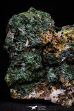 20928 - Beautiful Malachite Crystals on Barite Matrix - Taouz Barite Mines (Morocco)