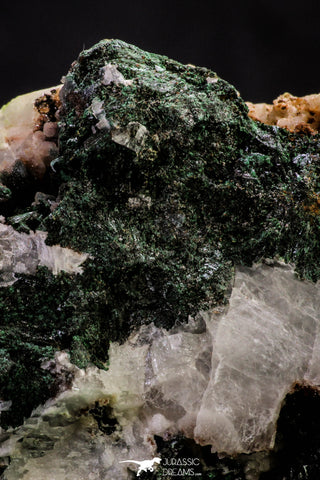 20930 - Beautiful Malachite Crystals on Barite Matrix - Taouz Barite Mines (Morocco)