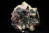 20931 - Beautiful Malachite Crystals on Barite Matrix - Taouz Barite Mines (Morocco)