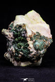 20931 - Beautiful Malachite Crystals on Barite Matrix - Taouz Barite Mines (Morocco)