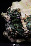 20931 - Beautiful Malachite Crystals on Barite Matrix - Taouz Barite Mines (Morocco)