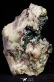 20932 - Beautiful Malachite Crystals on Barite Matrix - Taouz Barite Mines (Morocco)