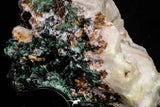 20933 - Beautiful Malachite Crystals on Barite Matrix - Taouz Barite Mines (Morocco)