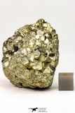 09114 - Top Beautiful 1.89 Inch Pyrite Crystals from famous Navajun Mines (Spain)