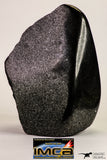 09161 - Top Rare Museum Grade NWA Polished Enstatite Chondrite EL6 2500 g With Fusion Crust