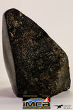 09161 - Top Rare Museum Grade NWA Polished Enstatite Chondrite EL6 2500 g With Fusion Crust