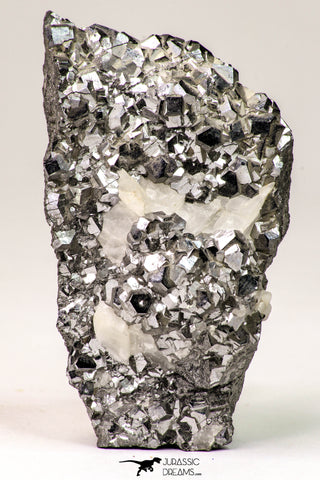 09167 - Top Beautiful 2.43 Inch Galena Crystals + Quartz Crystals - Alnif, South Morocco