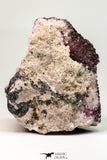 09168 - Beautiful 3.52 Inch Pink Cobaltoan Calcite Crystals on Matrix - Bou Azzer Mine (South Morocco)