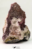 09168 - Beautiful 3.52 Inch Pink Cobaltoan Calcite Crystals on Matrix - Bou Azzer Mine (South Morocco)