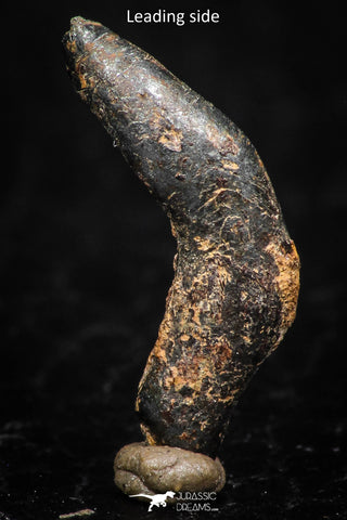 05297 - Taza (NWA 859) Iron Ungrouped Plessitic Octahedrite Meteorite 0.6g ORIENTED