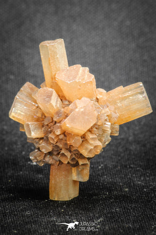 20085 - Nice 1.38 Inch Aragonite Twinned Crystal Cluster - Safro Mine, Bou Azzer, Morocco