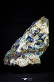 21193 - Beautiful Azurite Cristals + Malachite Cristals in Quartz Matrix - Alnif (South Morocco)