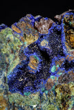 21194 - Beautiful Azurite Cristals + Malachite Cristals in Quartz Matrix - Alnif (South Morocco)