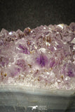 20139 -  Beautiful Purple Natural Amethyst Crystals Cluster Minas Gerais District - Brazil