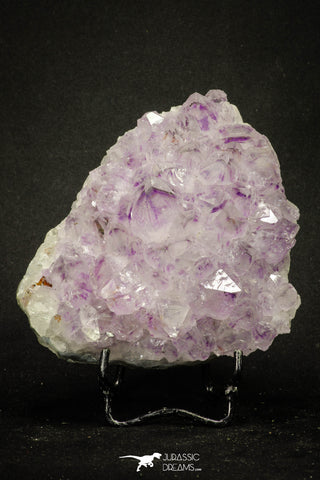 20140 - Beautiful Purple Natural Amethyst Crystals Cluster Minas Gerais District - Brazil