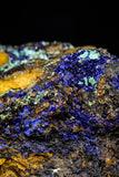 21202 - Beautiful Azurite Cristals + Malachite Cristals in Quartz Matrix - Alnif (South Morocco)