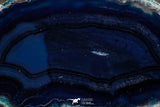 07310 -  Extremely Beautiful 3.59 Inch Brazilian Agate Slice (Chalcedony Geode Section)